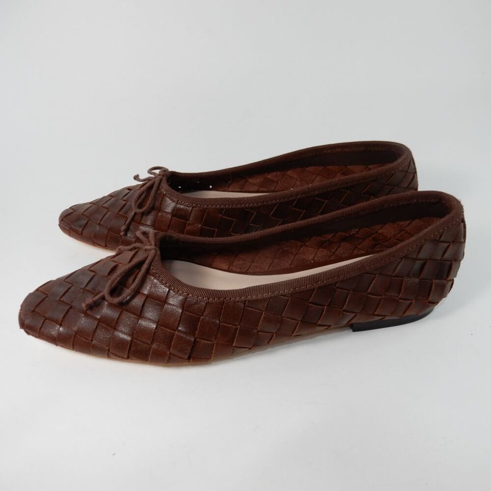 Loeffler Randall Brown Woven Flats - Picture 5 of 16